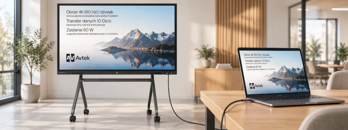 Aktywny kabel USB-C Avtek C-Fiber